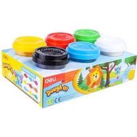 Pâte à modeler Deli 6 pots 56gr