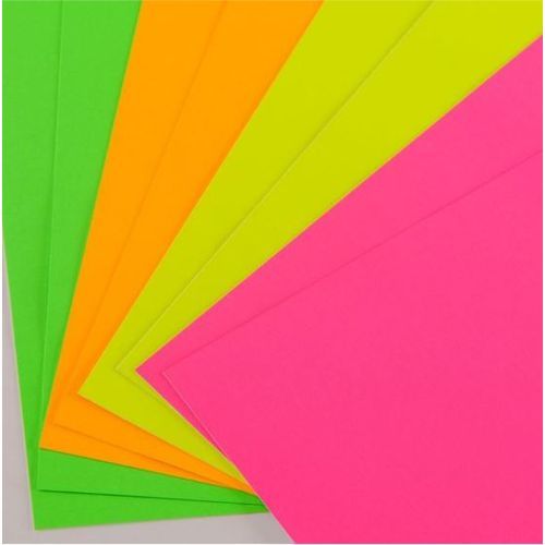 Papier a dessin Canson Fluo 1 feuille 50x65 250g  - 3