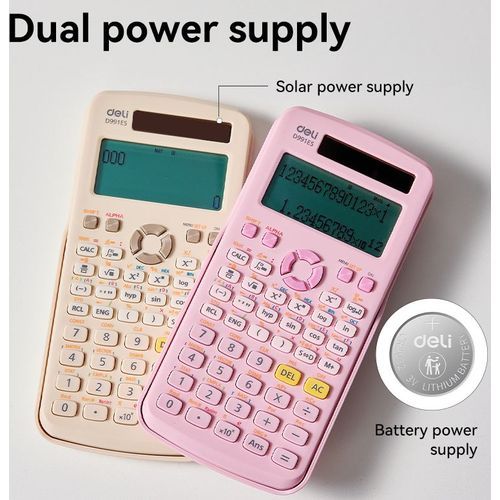 Deli D991ES - Calculatrice scientifique Originale - 3