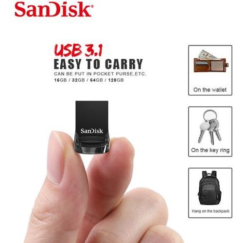 Clé USB 3.2 Sandisk Ultra Fit 64 Go