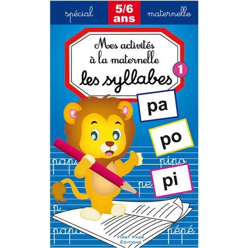 Mes Activités à La Maternelle - Les Syllabes N°1 - 2