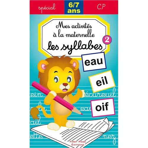 Mes Activités à La Maternelle - Les Syllabes N°2 - 2