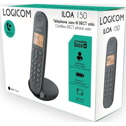 Logicom ILOA 150 - Téléphone Fixe Sans Fil - 3