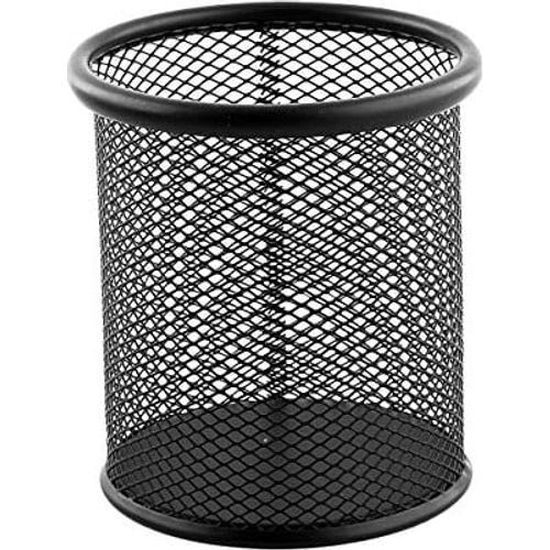 Porte Stylo Rond en Métal noir - 2