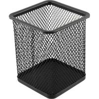 Porte stylo carré en Métal noir