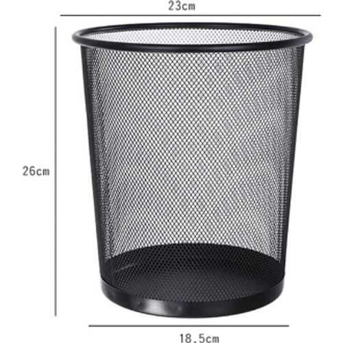 POUBELLE METALLIQUE - Grand format 