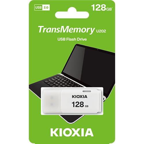 Kioxia TransMemory U202 128 Go USB 2.0 Blanc