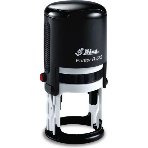 Shiny Printer R-532, 32mm Round Stamp