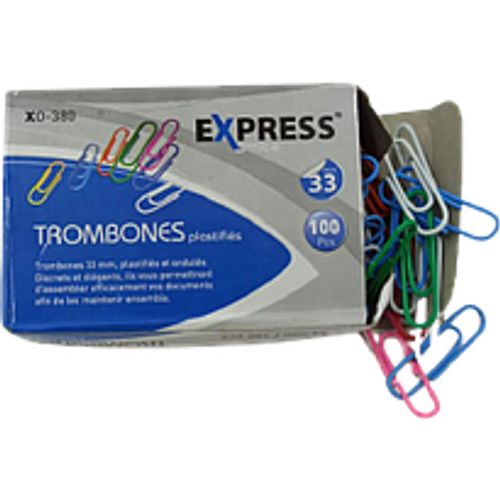 TROMBONES Plastifiés EXPRESS 33 MM - 2