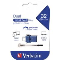 Verbatim USB 3.2 Gen 1 USB-C USB-A 32Go