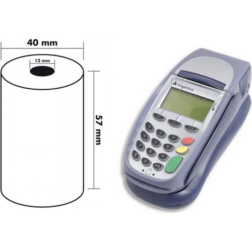 Lot de 10 Rouleaux TPE thermiques 57/48mm - 2