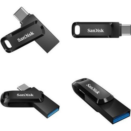 Sandisk Ultra Clé USB Dual Drive Go Type C 128 Go - Transfert Rapide Fiable Phone PC Mac - 3