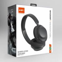 Casque stéréo sans fil Bluetooth NIA WH260 BT noir