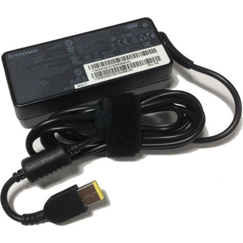 CHARGEUR LENOVO ORIGINAL TETE CARRE JAUNE 20V /3.25A /65W - 2
