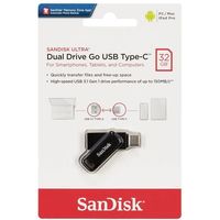 Sandisk Ultra Clé USB Dual Drive Go Type C 32 Go - Transfert Rapide Fiable Phone PC Mac