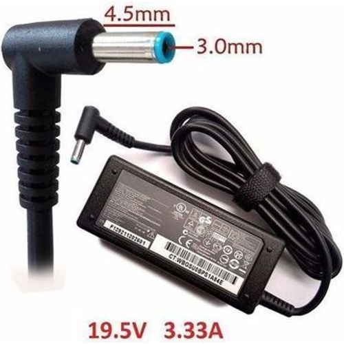 Chargeur compatible Hp Pour PC Portable sortie 19.5V 3.33A 65W - 2