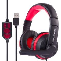 Ovleng Casque filaire GT91pour PS4, PC, ordinateur portable, casque de Gaming