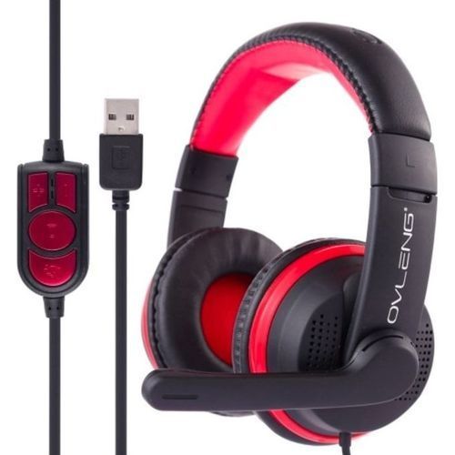 Ovleng Casque filaire GT91pour PS4, PC, ordinateur portable, casque de Gaming