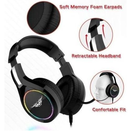 CASQUE DML DL-GH2232D RGB E-Sport Gaming Headphone - 3