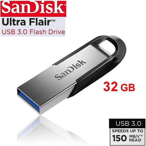 Clé USB 3.0 Sandisk Ultra Flair 32 Go