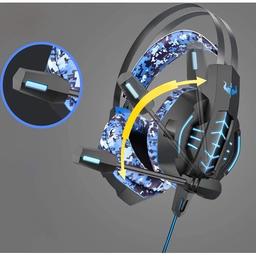 OVLENG Q13 Professional E-Sport USB LED Gaming Headset With Microphone – PC, PLAYSTATION 4 And 5 - 2