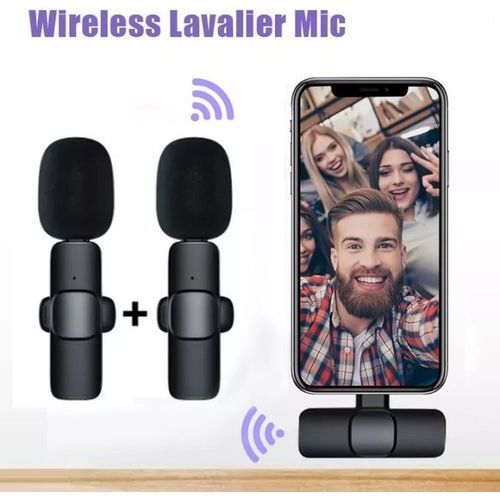 K11, double Microphone sans fil Lavalier PLUG-PLAY, Micro Cravate Vlog, Youtube