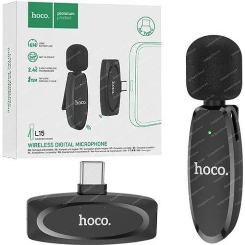HOCO WIRELESS DIGITAL MICROPHONE TYPE-C L15
