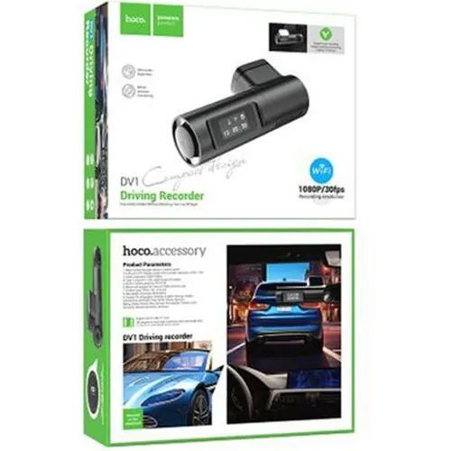 Caméra embarquée de voiture Hoco DV1 – enregistreur de conduite - 2