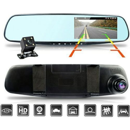 Dvr Rétroviseur DVR plus camera de recul FULL HD - Car Dashcam Blackbox DVR