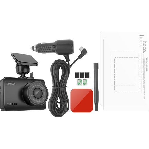 Enregistreur de conduite HOCO DV2 avec écran d'affichage de 2,45 pouces (noir) - 3