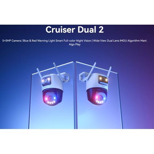 IMOU Cruiser Dual 2 Double Caméra Couleur 6MP - 2
