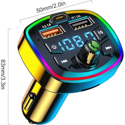 Chargeur Allume Cigare Rapide PS-M42 3.1A Radio - 2