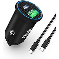 25w car charger dual port fast charge