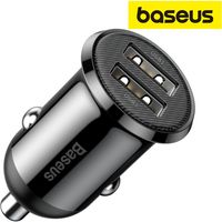 Baseus Chargeur de voiture USB 4.8A Noir