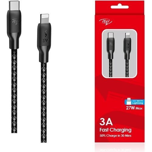 Itel Cable type-c to type-iphone 3A  fast charging‏ - 3