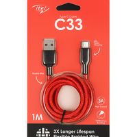 Câble USB type C itel C33