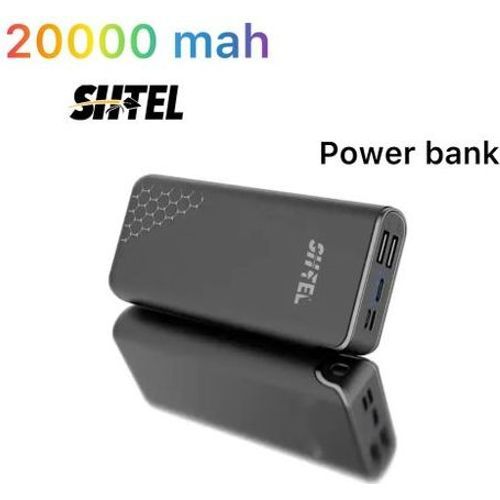 Shtel Power bank 20000 mah hight capacity 22.5w super fast charge