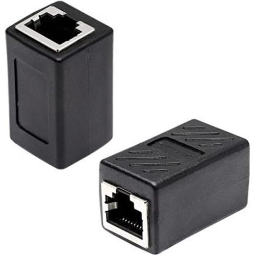Coupleur RJ45, Femelle à Femelle, Raccord d'extension de cable réseau