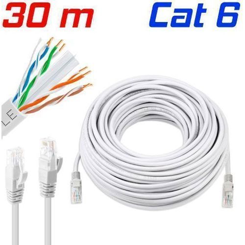 Câble réseau RJ45 30M Cat6
