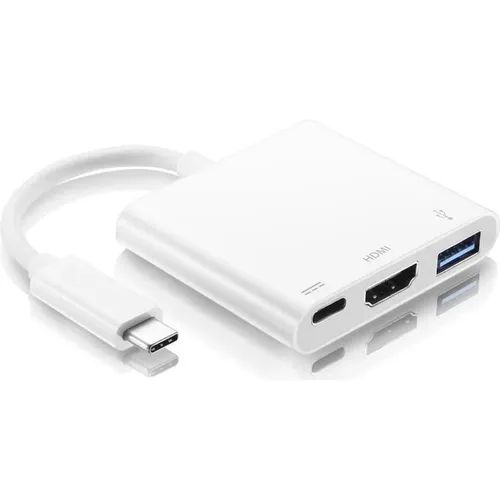 Adaptateur USB Type C Vers HDMI 4k USB 3.0 Convertisseur Hub pour MacBook Pro