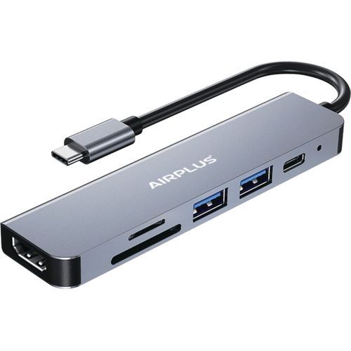 Adaptateur USB-C AirPlus Multiport 6-En-1