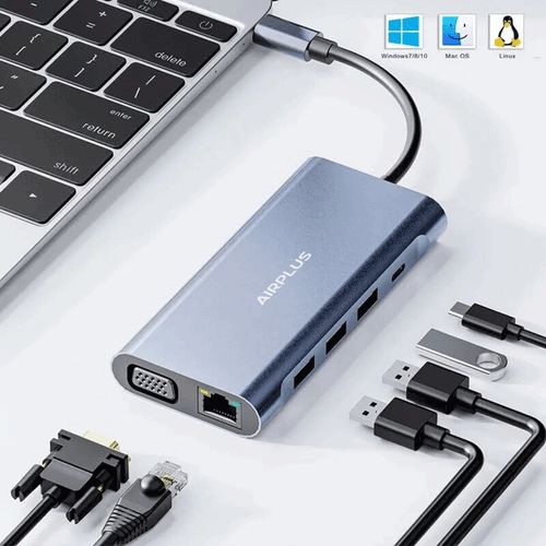 Adaptateur USB-C Airplus Multiport 11-En-1 - 2
