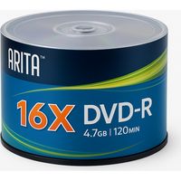 PACK DE 50 CD-R Vierge Arita - 80 Min - 700 MB