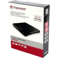 Graveur de DVD portable extra mince 8X lecture et écriture Transcend 8XDVDS-K