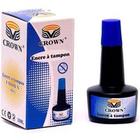 Encre à tampon Crown E030B bleu 30ml